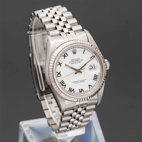 rolex datejust 16234 bracciale jubilèe è a maglie piene|orologio rolex datejust.